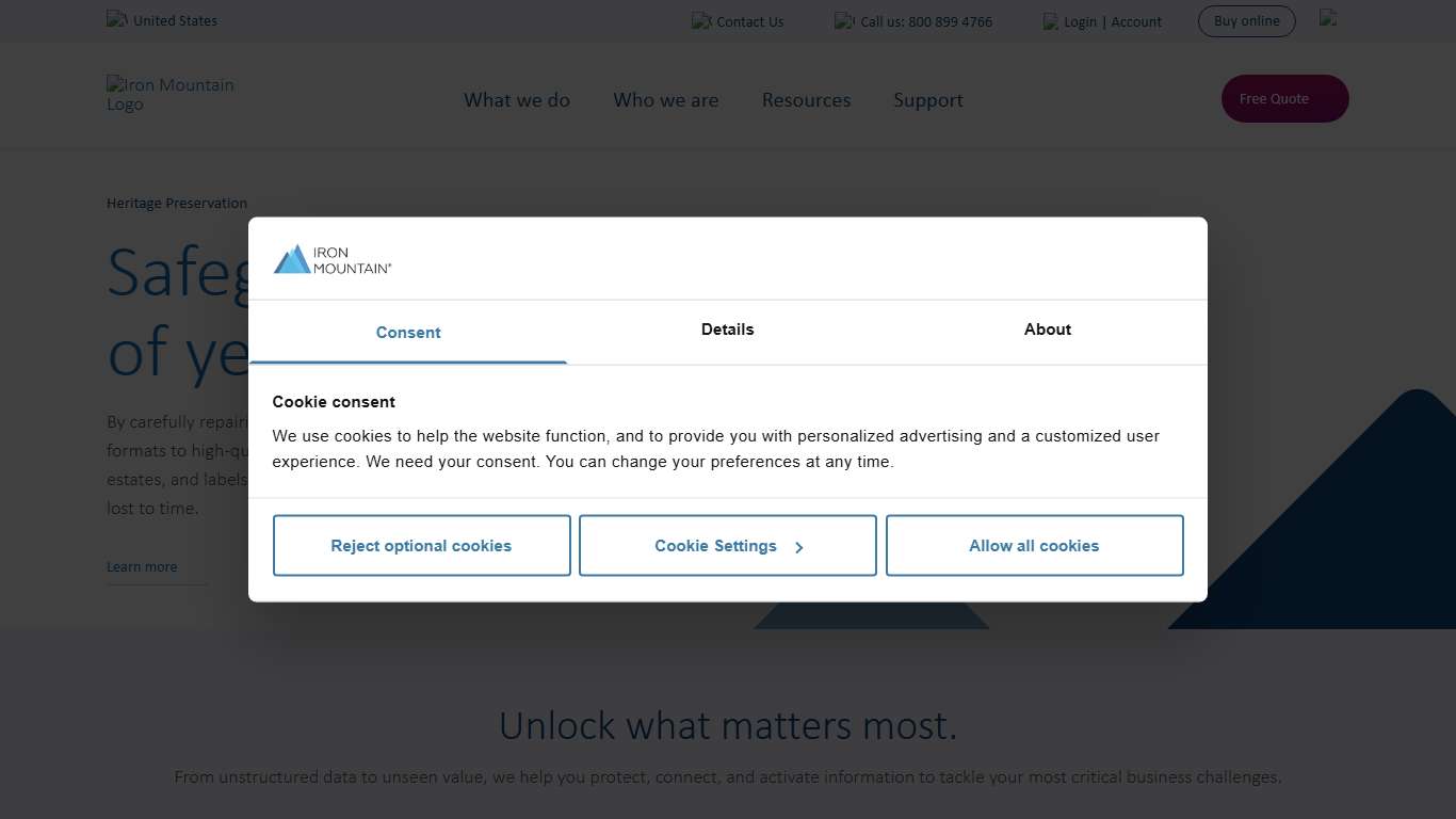 Digital business solutions, data centers, asset lifecycle management, shredding & records management | Iron Mountain United States